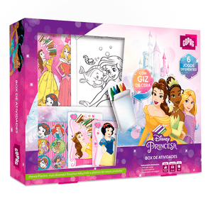 Box De Atividade Barbie Jogo De Cartas Carton Colorir 90943