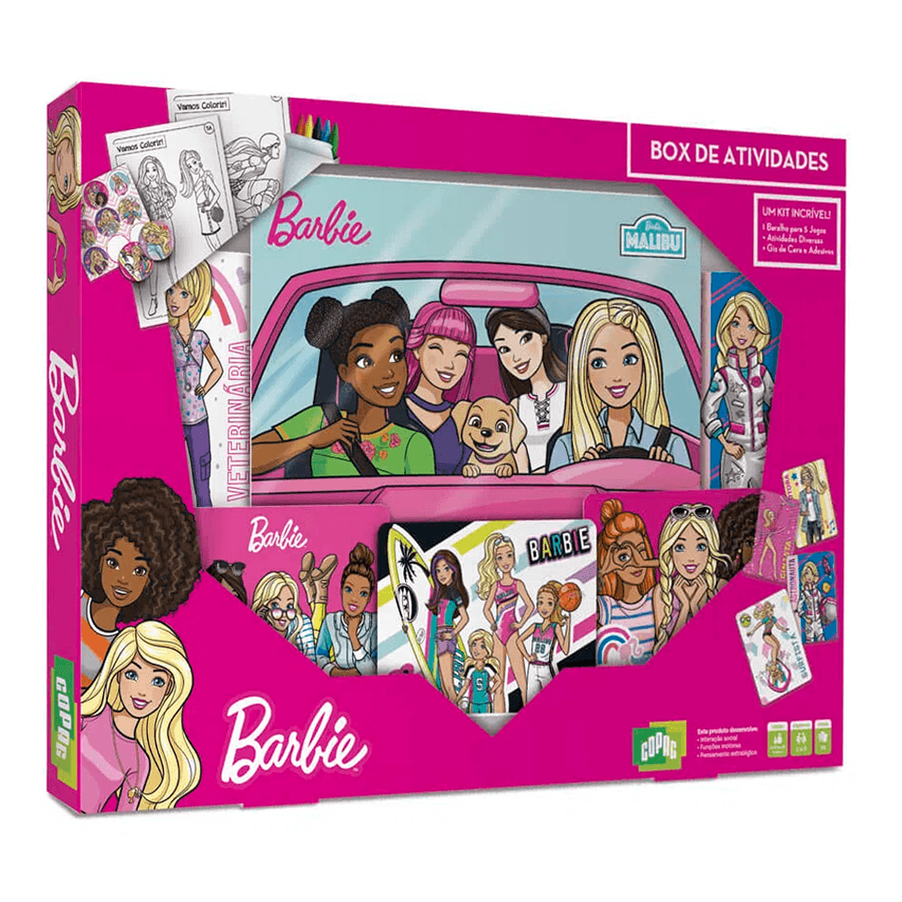 Box-de-Atividades-Barbie---Copag Box-de-Atividades-Barbie---Copag