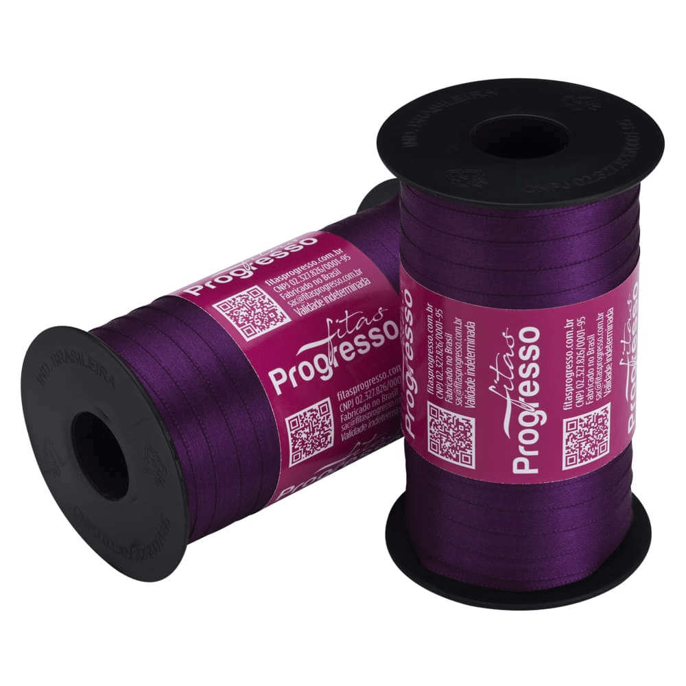 Fita-de-Cetim-Progresso-7mm---Nº-1-c-100-metros---Violeta Fita-de-Cetim-Progresso-7mm---Nº-1-c-100-metros---Violeta