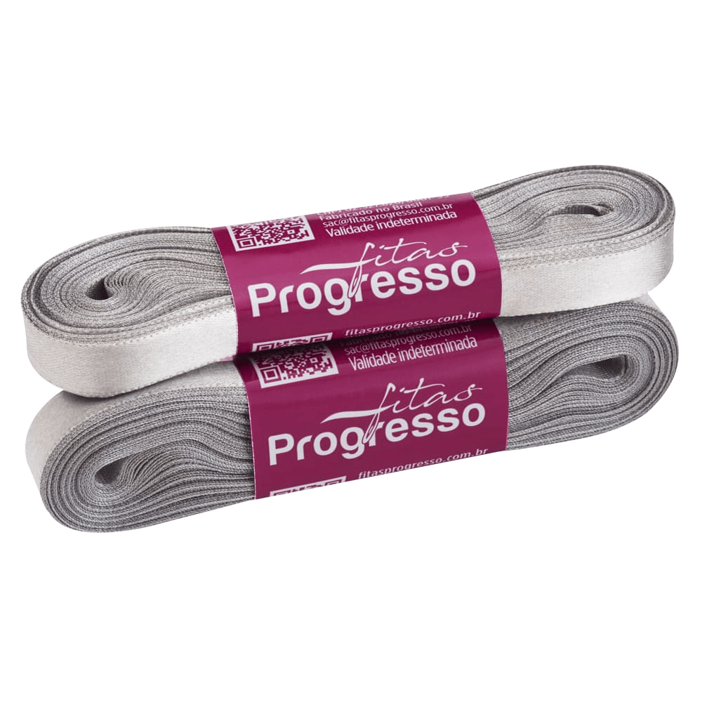 Fita-de-Cetim-Progresso-10mm---Nº-2-c-10-metros---Prata Fita-de-Cetim-Progresso-10mm---Nº-2-c-10-metros---Prata