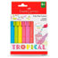 Cartela-Caneta-Fine-Pen-Tropical-com-6-Unidades---Faber-Castell Cartela-Caneta-Fine-Pen-Tropical-com-6-Unidades---Faber-Castell
