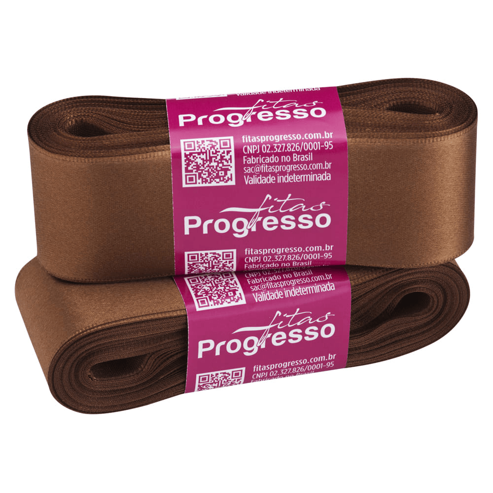 Fita-de-Cetim-Progresso-38mm---Nº-9-c-10-metros---Marrom Fita-de-Cetim-Progresso-38mm---Nº-9-c-10-metros---Marrom