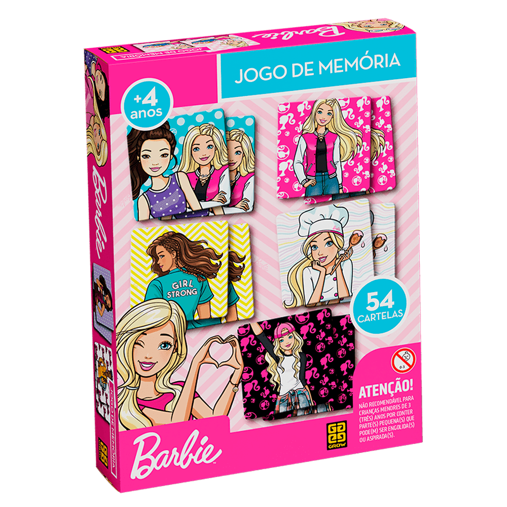 Jogo-da-Memoria-Barbie---Grow Jogo-da-Memoria-Barbie---Grow
