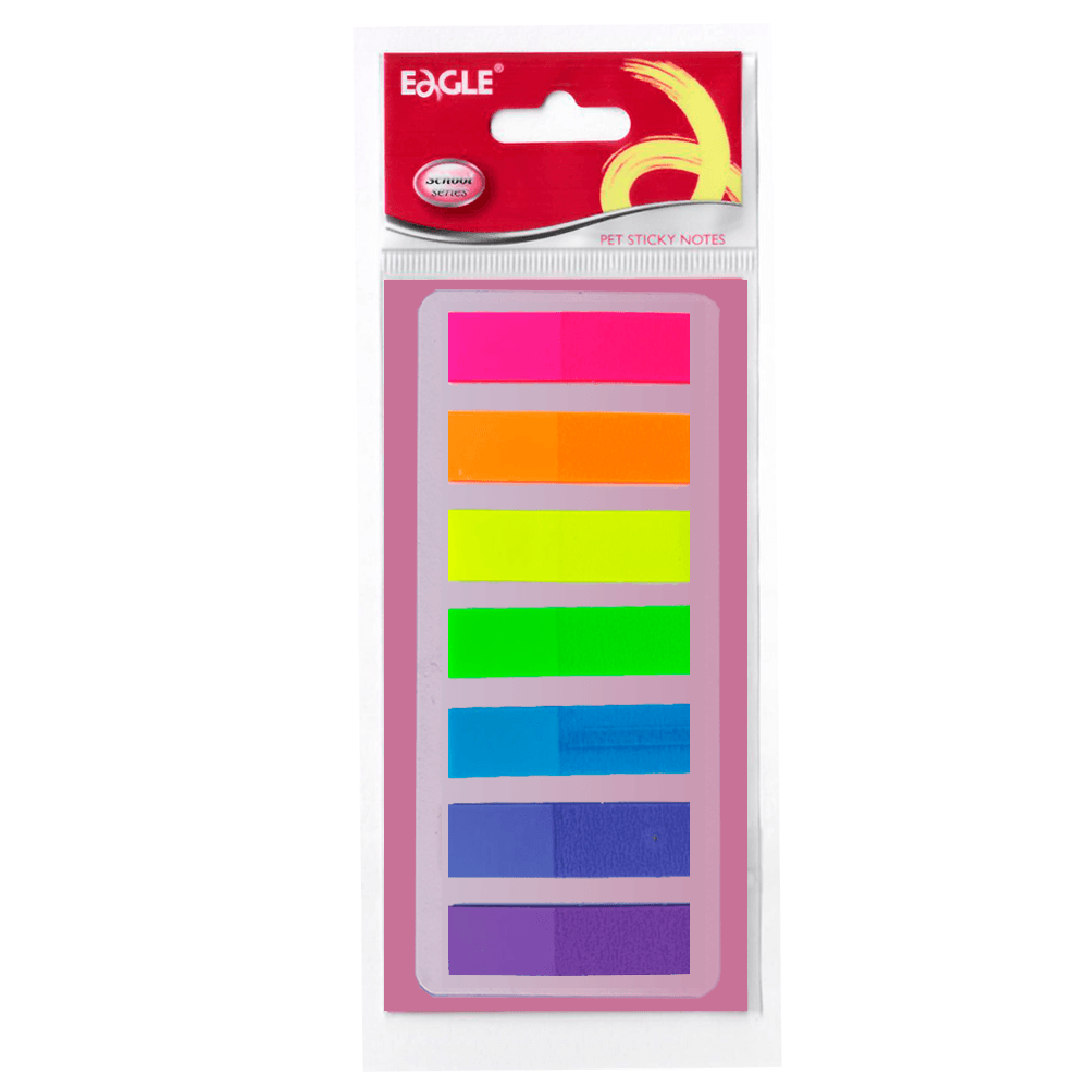 Marcador-de-Pagina-Retangular-com-7-Cores---Eagle Marcador-de-Pagina-Retangular-com-7-Cores---Eagle