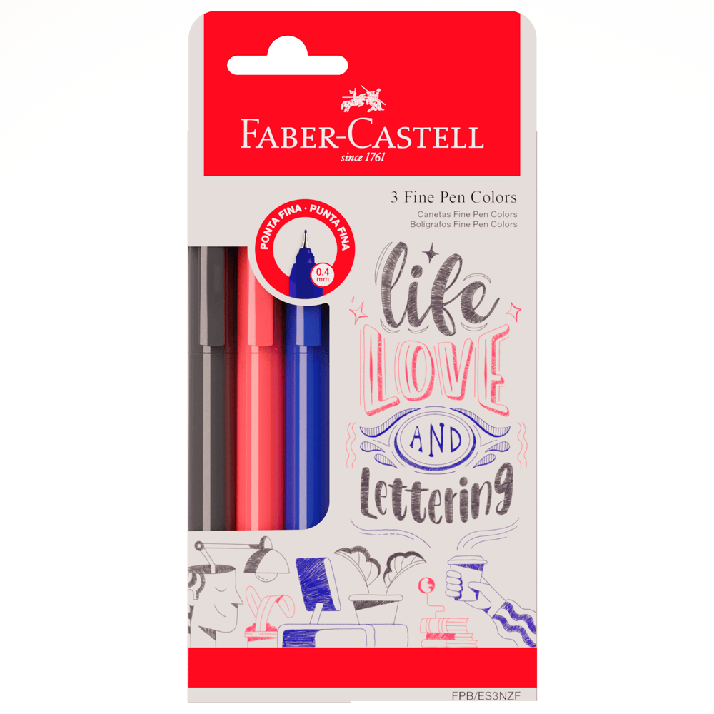 Caneta-Fine-Pen-Colors-com-3-Cores---Faber-Castell