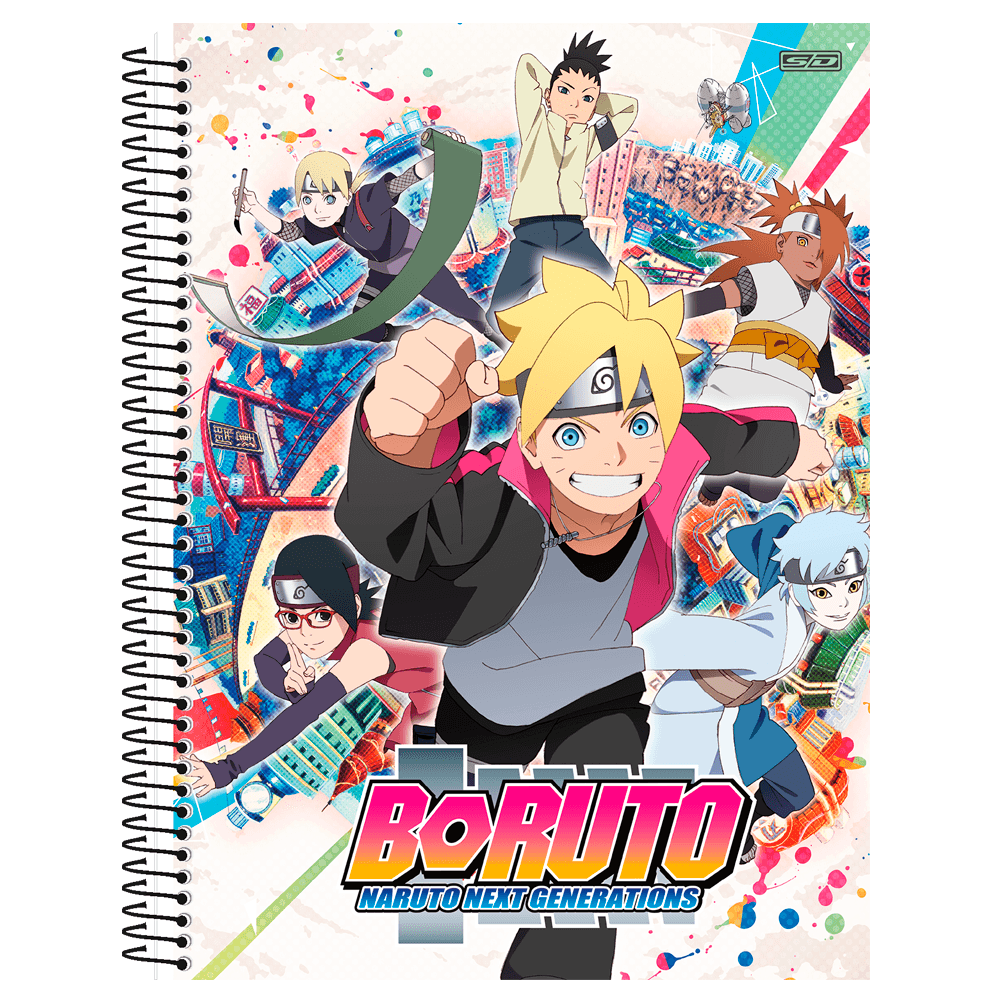 Caderno-Universitario-10x1-160-Fls-C.D.-Sao-D.---Boruto-1