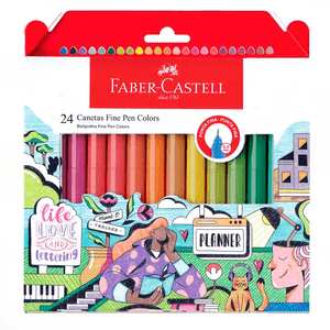 Caneta-Fine-Pen-Colors-com-24-Unidades---Faber-Castell