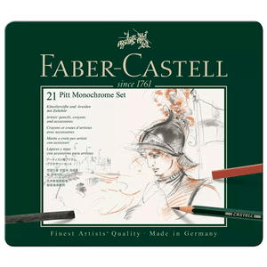 Conjunto-Pitt-MonoCromatico-Medio---Faber-Castell