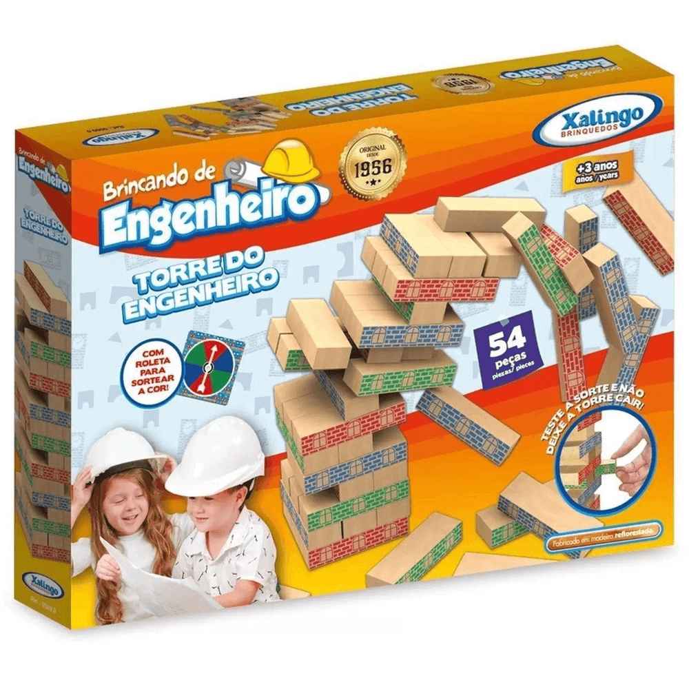 Torre-do-Engenheiro-54-Pecas---Xalingo Torre-do-Engenheiro-54-Pecas---Xalingo
