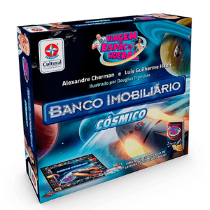 Jogo de Tabuleiro - Banco Imobiliário Cósmico - 6 Jogadores - Estrela -  Lista Kids Todo Cartoes