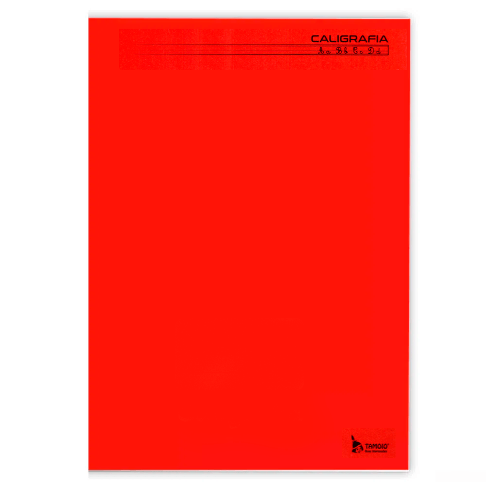 Caderno-Brochurao-Caligrafia-C.D.-96-Fls-Tamoio---Vermelho