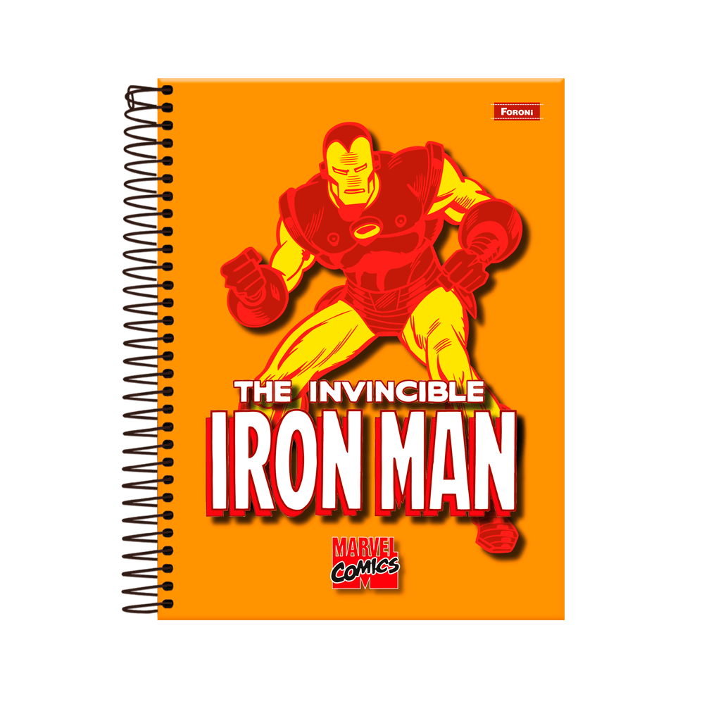 Caderno-Colegial-10x1-160-Fls-C.D.-Foroni---Marvel-Comics-4 Caderno-Colegial-10x1-160-Fls-C.D.-Foroni---Marvel-Comics-4