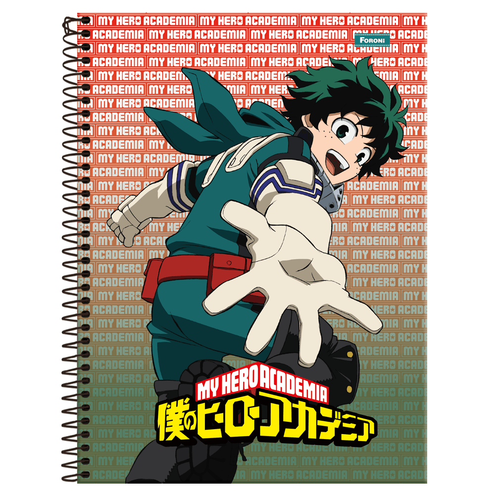 Caderno-Universitario-1x1-80-Fls-C.D.-Foroni---My-Hero-Academia-1