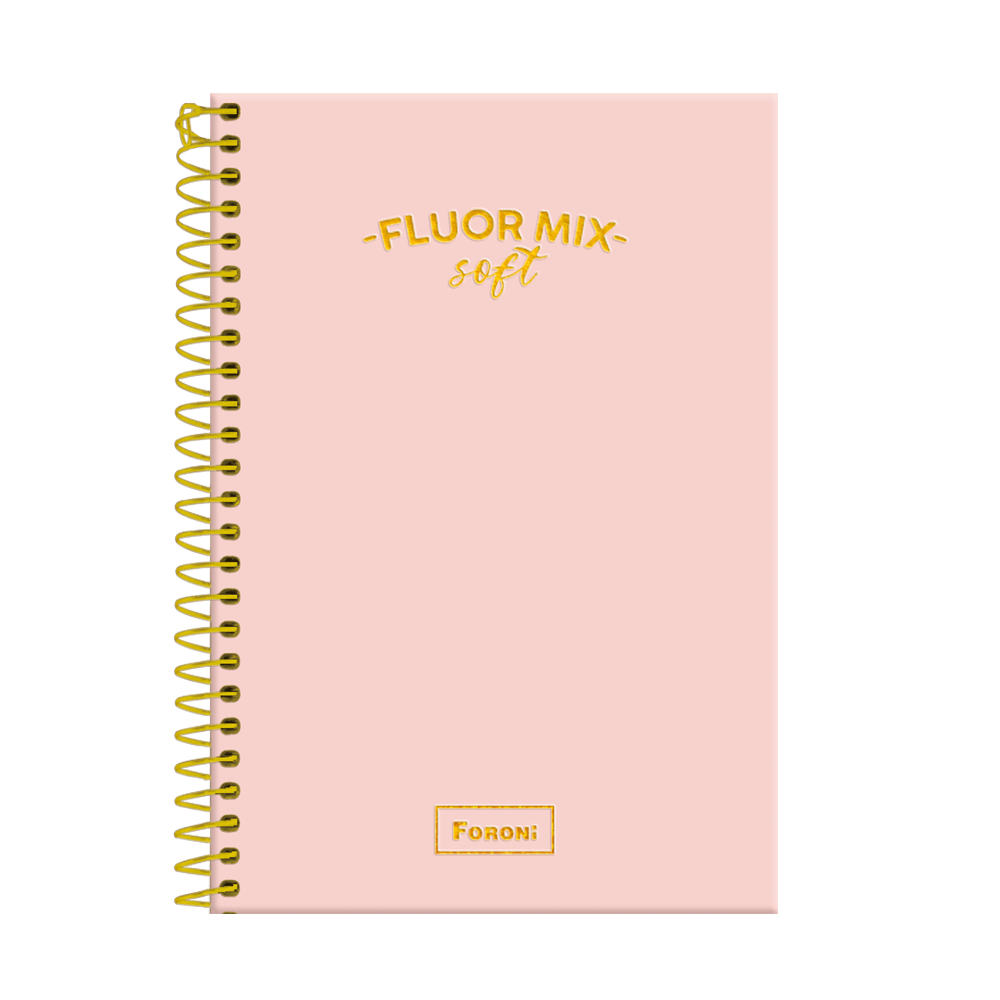 Caderno-14-80-Fls-C.D.-Foroni---Fluor-Mix-Soft-Rosa Caderno-14-80-Fls-C.D.-Foroni---Fluor-Mix-Soft-Rosa