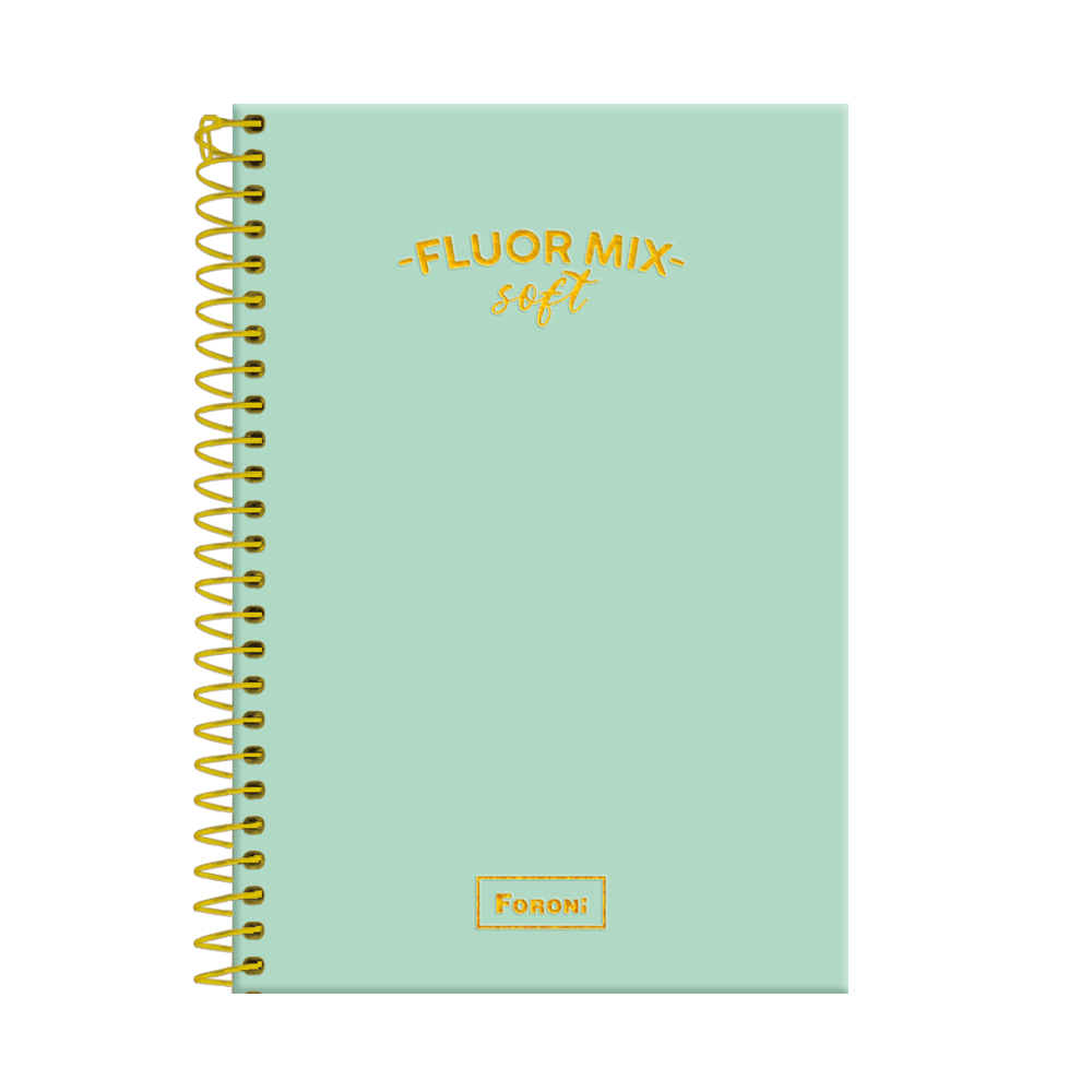 Caderno-14-80-Fls-C.D.-Foroni---Fluor-Mix-Soft-Verde Caderno-14-80-Fls-C.D.-Foroni---Fluor-Mix-Soft-Verde
