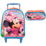Mochila-de-Rodinhas---Estojo-Duplo-Minnie-X2-14---Ref.-10551---Xeryus Mochila-de-Rodinhas---Estojo-Duplo-Minnie-X2-14---Ref.-10551---Xeryus