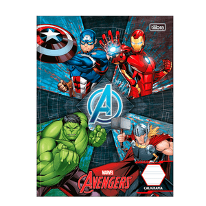 Caderno-Pedagogico-C.D.-Brochura-Caligrafia-Tilibra---Avengers-3