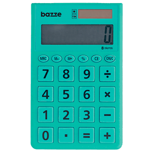 Calculadora-de-Bolso-Turquesa---Bazze-Detalhe00