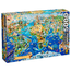 Quebra-Cabeca-5000-Pecas-Mapa-Mundi-Turistico---Grow