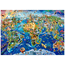 Quebra-Cabeca-5000-Pecas-Mapa-Mundi-Turistico-Detalhe01---Grow