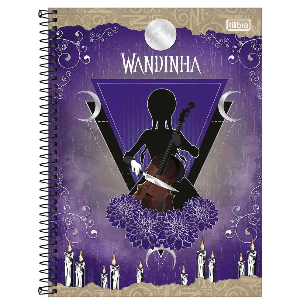 Caderno-Universitario-10x1-160-Fls-C.D.-Tilibra---Wandinha-2 Caderno-Universitario-10x1-160-Fls-C.D.-Tilibra---Wandinha-2