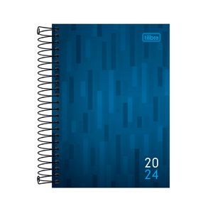 Agenda-Espiral-Zip-M5-2024-Azul---Tilibra