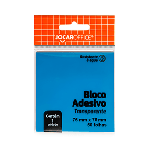 Bloco-Adesivo-Recado-76x76-Transparente-Azul-50-Folhas---Jocar-Office