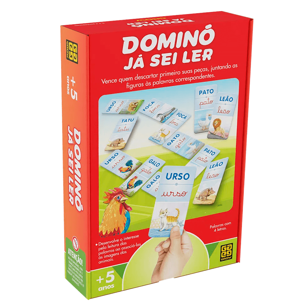 Jogo-Domino-Ja-Sei-Ler---Grow Jogo-Domino-Ja-Sei-Ler---Grow