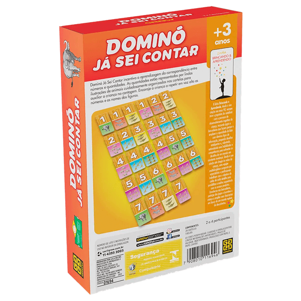 Jogo Dominó Já Sei Contar Grow News Center Online Newscenter 6707