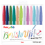 Estojo-Caneta-Brush-Sign-Pen-com-12-Cores-Pasteis---Pentel