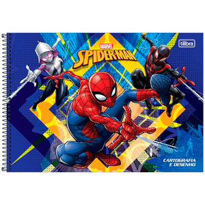 Cartografia-C.D.-80-Fls-Tilibra---Spider-Man-5