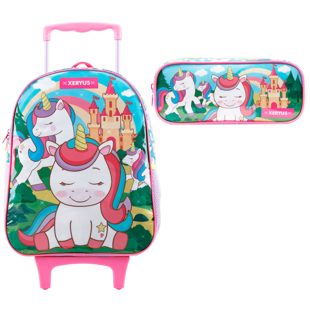 Mochila-de-Rodinhas---Estojo-Simples-Unicornio-16_-Ref.-12330---Xeryus Mochila-de-Rodinhas---Estojo-Simples-Unicornio-16_-Ref.-12330---Xeryus
