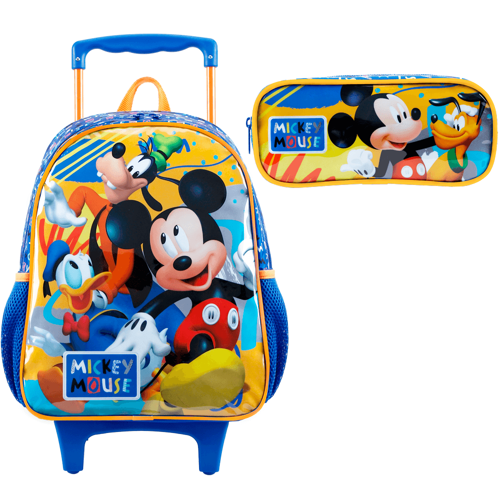 Mochila-de-Rodinhas---Estojo-Simples-Mickey-X-14_-Ref.-11591---Xeryus Mochila-de-Rodinhas---Estojo-Simples-Mickey-X-14_-Ref.-11591---Xeryus