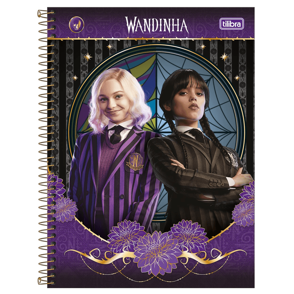 Caderno-Universitario-1X1-80-Fls-C.-D.-Tilibra---Wandinha-Connect-2