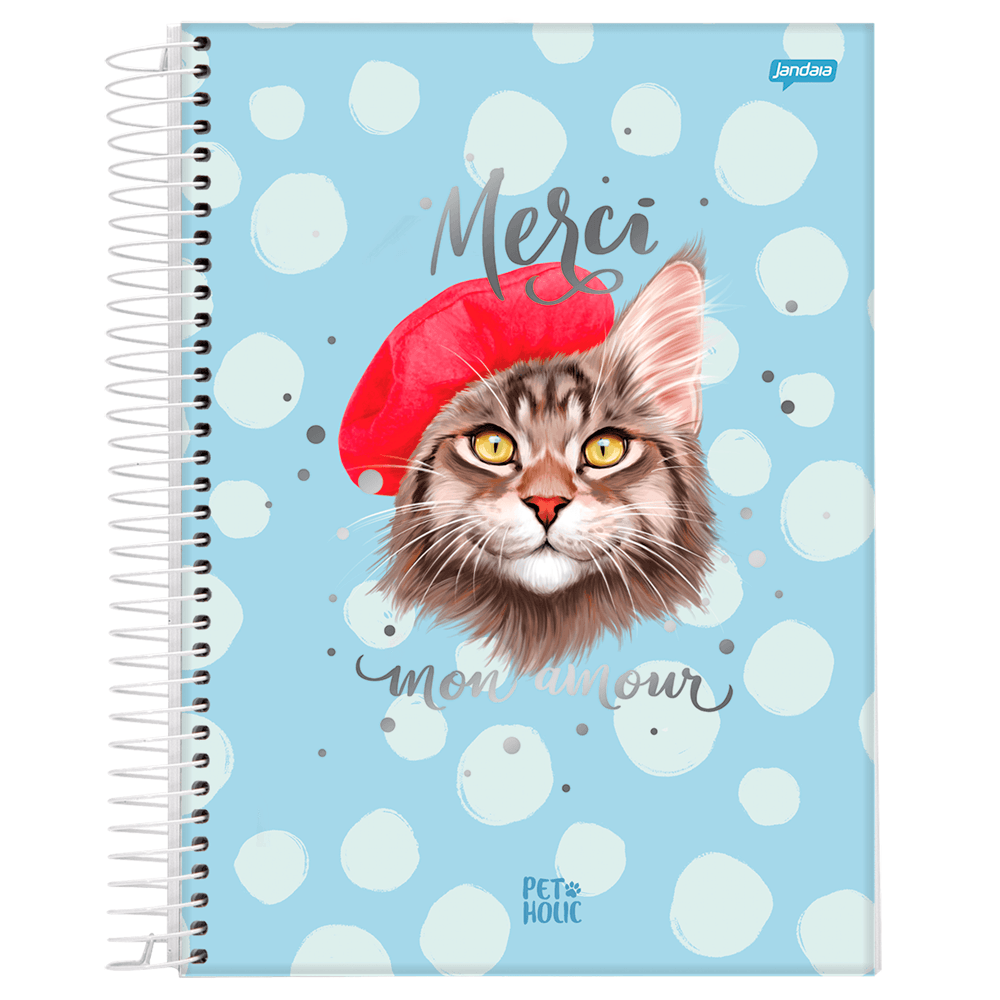 Caderno-Universitario-1x1-80-Fls-C.D.-Jandaia---Pet-Holic-6 Caderno-Universitario-1x1-80-Fls-C.D.-Jandaia---Pet-Holic-6