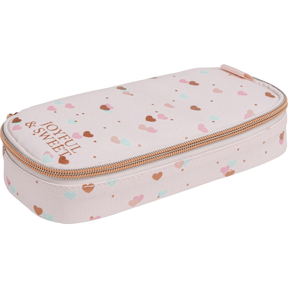 Estojo-Mini-Box-Academie-Coracao-Metalizado---Tilibra Estojo-Mini-Box-Academie-Coracao-Metalizado---Tilibra