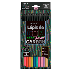 Lapis-de-Cor-Redondo-Carbon-Estojo-com-12-Cores-Neon-e-Pastel---Leo_Leo