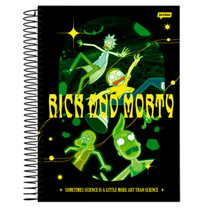 Caderno-Universitario-1x1-80-Fls-C.D.-Jandaia---Rick-and-Morty-2
