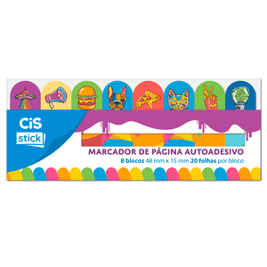 Marcador-de-Pagina-Pop-8-Modelos-com-20-Folhas---CiS