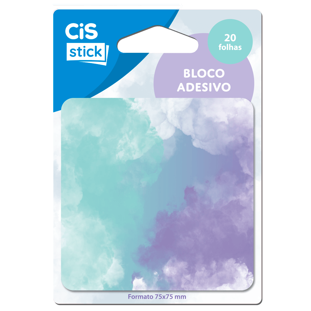 Bloco-Adesivo-Recado-75x75-Move-Lilas-20-Folhas---CiS Bloco-Adesivo-Recado-75x75-Move-Lilas-20-Folhas---CiS
