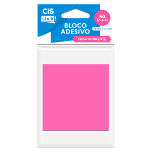 Bloco-Adesivo-Recado-Transparente-75x75-Office-Pink-50-Folhas---CiS
