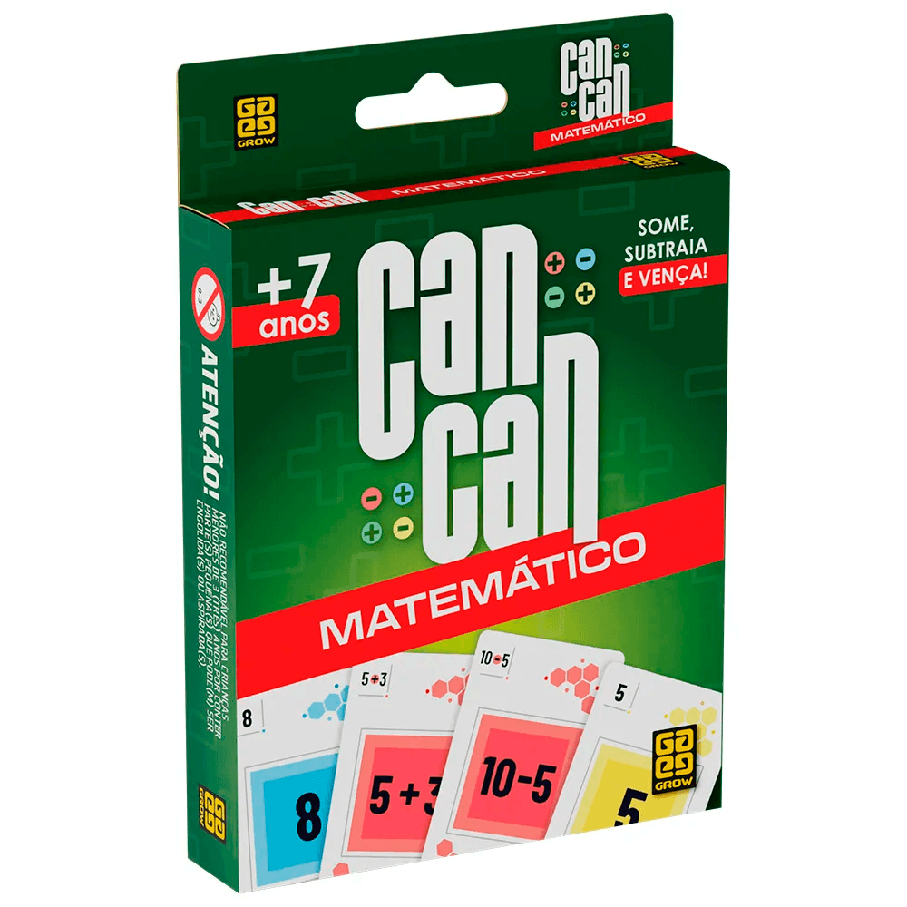 Jogo-Can-Can-Matematico---Grow Jogo-Can-Can-Matematico---Grow