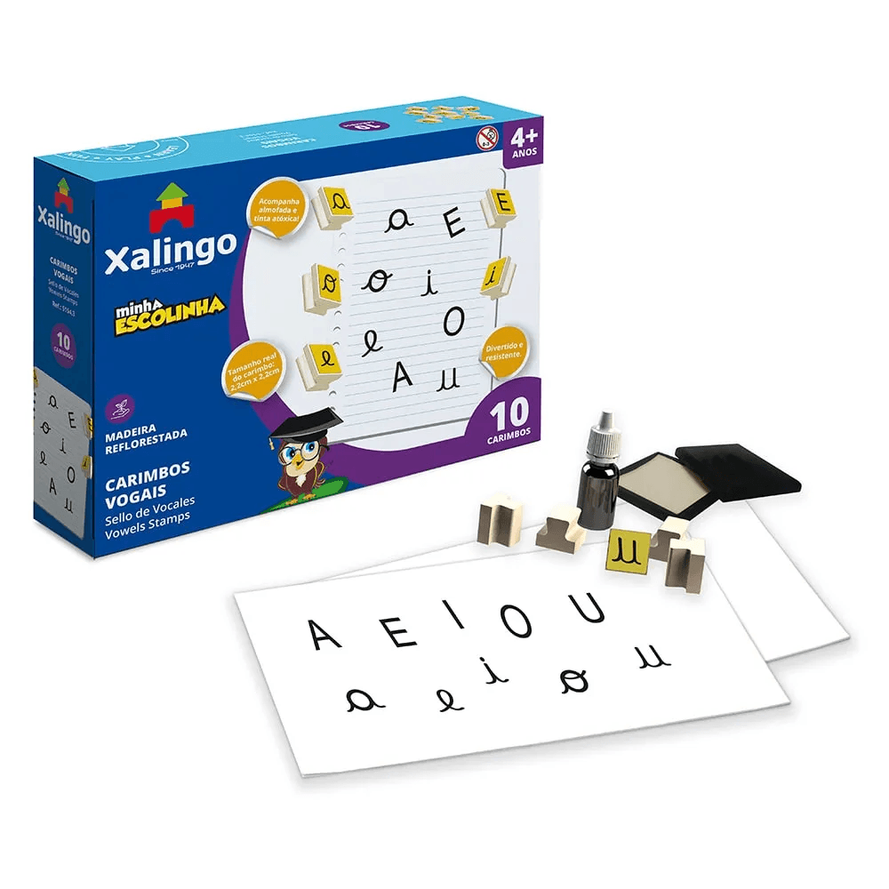 Carimbos-Vogais---Xalingo Carimbos-Vogais---Xalingo
