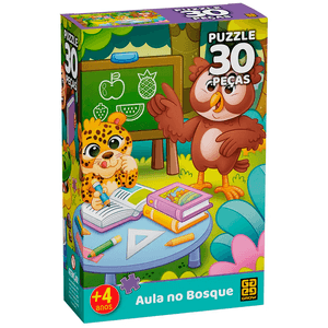 Quebra-Cabeca-30-Pecas-Aula-no-Bosque---Grow
