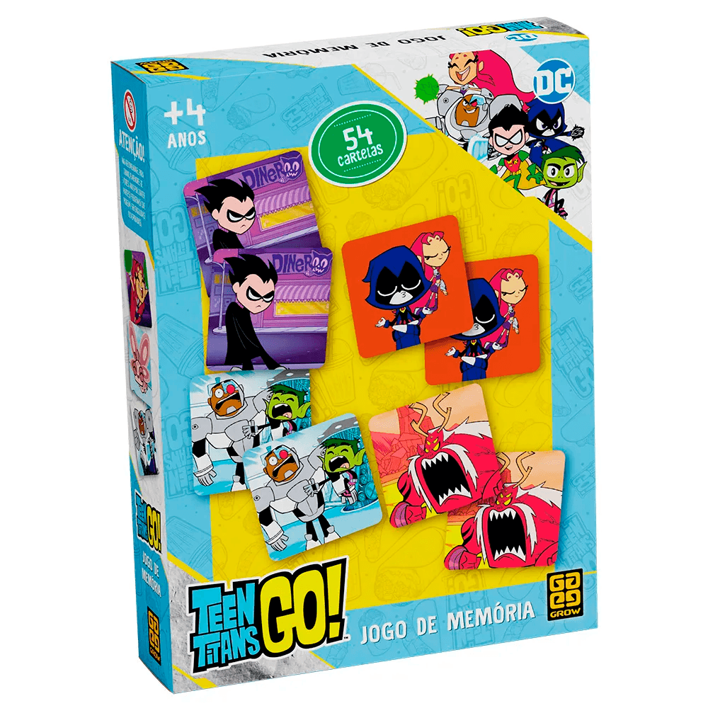 Jogo-Memoria-Teen-Titans-Go---Grow Jogo-Memoria-Teen-Titans-Go---Grow