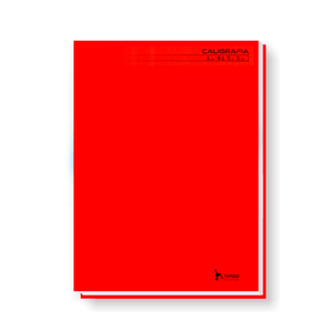 Caderno-Pedagogico-C.D.-Brochura-14-Caligrafia-Vermelho---Tamoio