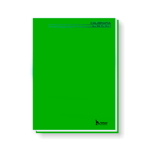 Caderno-Pedagogico-C.D.-Brochura-14-Caligrafia-Verde---Tamoio