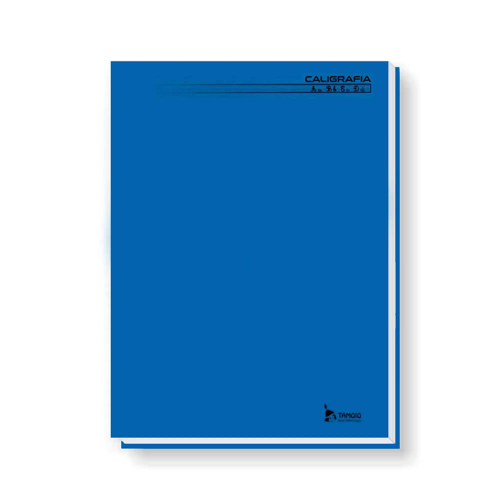 Caderno-Pedagogico-C.D.-Brochura-14-Caligrafia-Azul---Tamoio