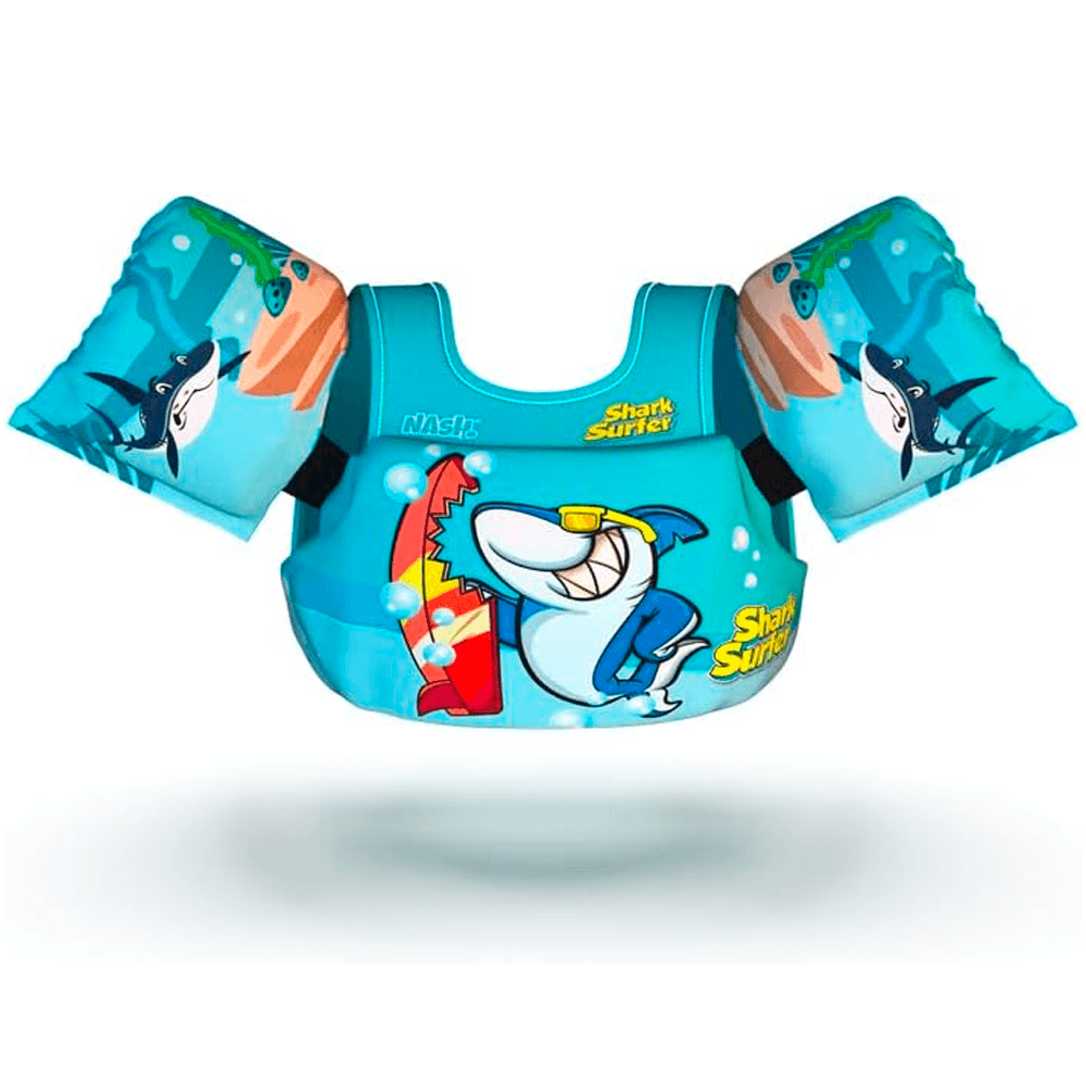 Boia-Infantil-e-Colete-Salva-Vidas-Tubarao---Nash Boia-Infantil-e-Colete-Salva-Vidas-Tubarao---Nash