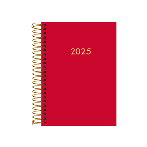 Agenda-Espiral-Napoli-Cores-M5-2025-Vermelha---Tilibra